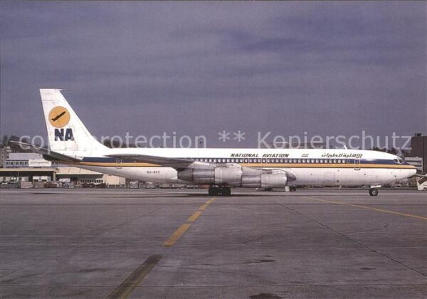 Flugzeuge Zivil National Aviation Boeing 707-366C SU-AV