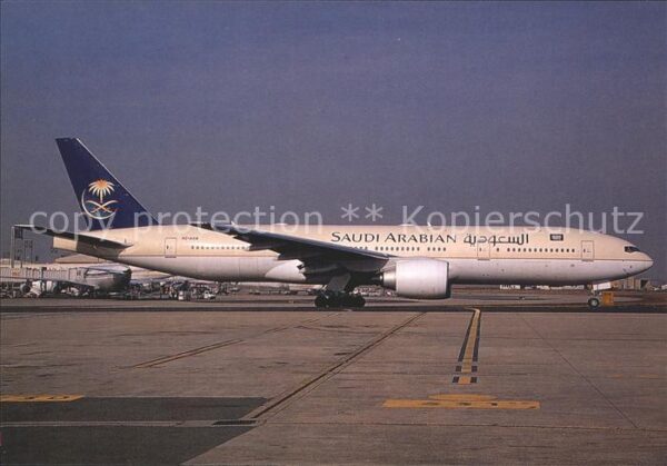 Flugzeuge Zivil Saudi Arabian Boeing 777-268 HZ-AKB c/n