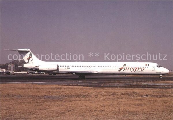 Flugzeuge Zivil Allegro McDonnell Douglas MD-83 XA-SWW
