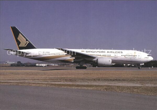 Flugzeuge Zivil Singapore Airlines 50th Anniversary Jub