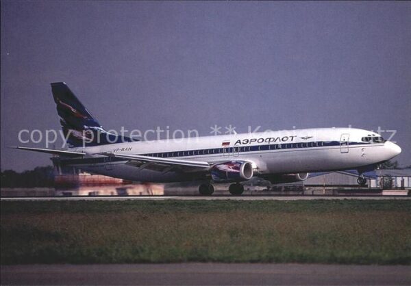 Flugzeuge Zivil Aeroflot Boeing 737-4MO VP-BAH c/n 2920