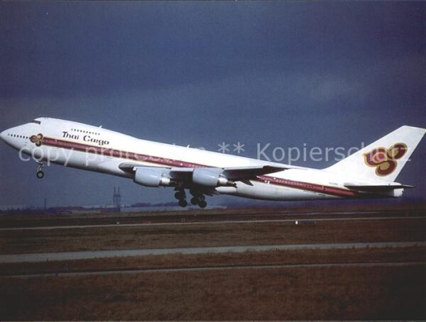Flugzeuge Zivil THAI Cargo B747-2D7B N522MC c/n 21783/4