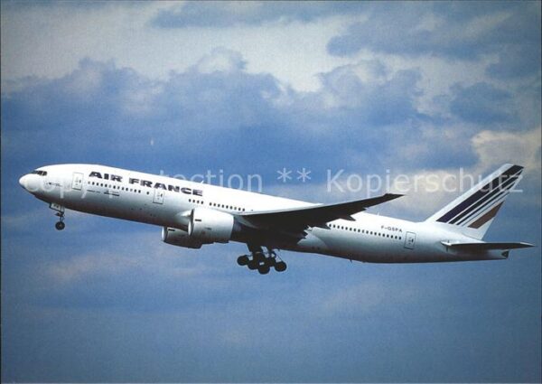 Flugzeuge Zivil Air France B777-228 F-GSPA