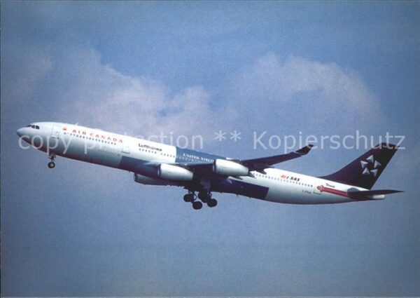 Flugzeuge Zivil Air Canada/Star Alliance A340-313 C-FYL