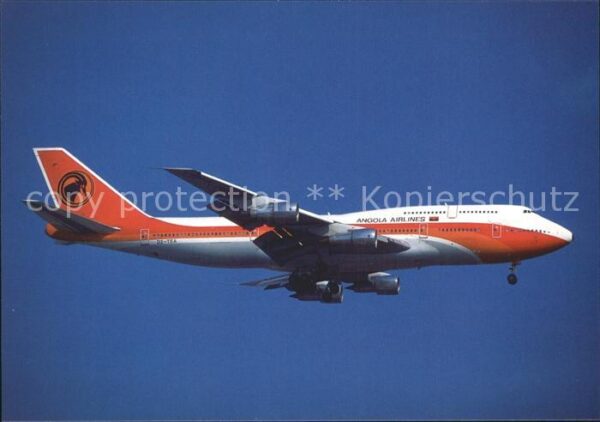 Flugzeuge Zivil TAAG Angola Airlines B747-312 D2-TEA c/