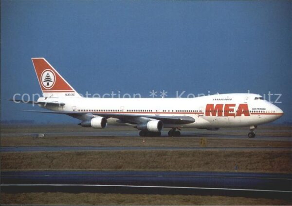 Flugzeuge Zivil MEA/Air France B747-2B4B N204AE c/n 210