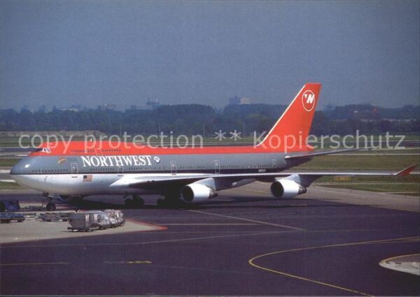 Flugzeuge Zivil Northwest Airlines B747-451 N669US c/n
