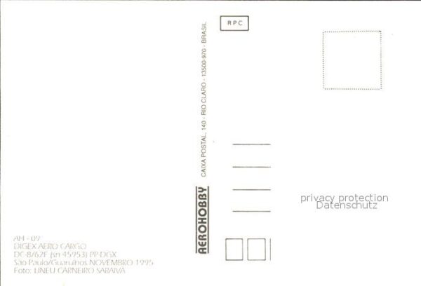 Flugzeuge Zivil Digex Aero Cargo DC-8/62F PP-DGX – Bild 2