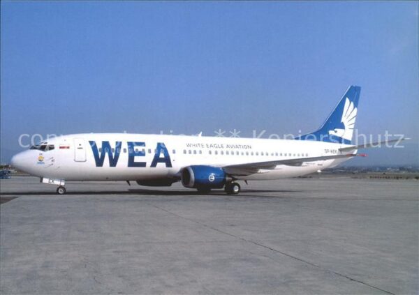Flugzeuge Zivil White Eagle Aviation Boeing 737-400 SP-