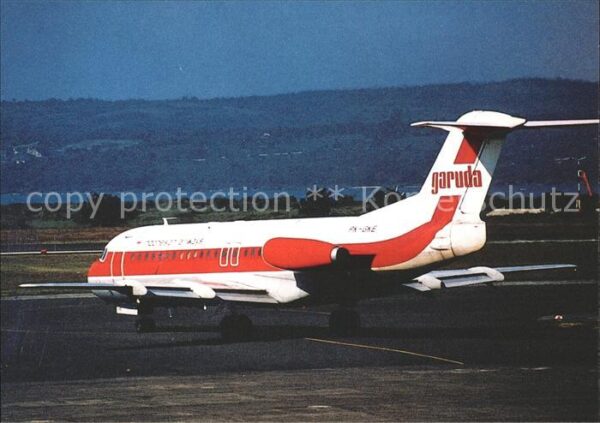 Flugzeuge Zivil Garuda F-28 AT Denpassar