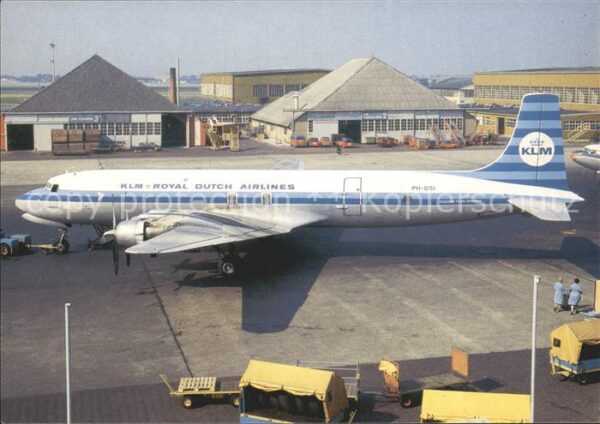 Flugzeuge Zivil KLM Royal Dutch Airlines Douglas DC-7CF