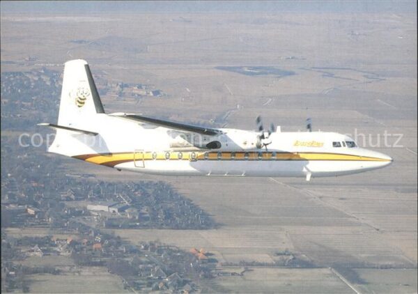 Flugzeuge Zivil BusyBee Fokker F-27-200 Beeliner