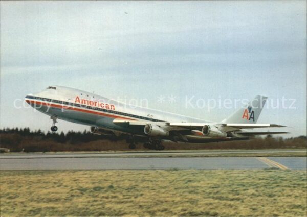 Flugzeuge Zivil American Airlines Boeing 747-123