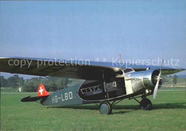 Flugzeuge Zivil Fokker F-VIIa HB-LBO Verkehrshaus Luzer