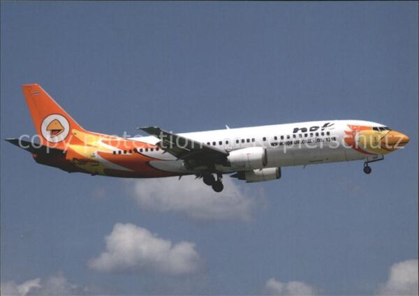 Flugzeuge Zivil Nok Air Boeing 737-406 HS-DDP Cn 25355