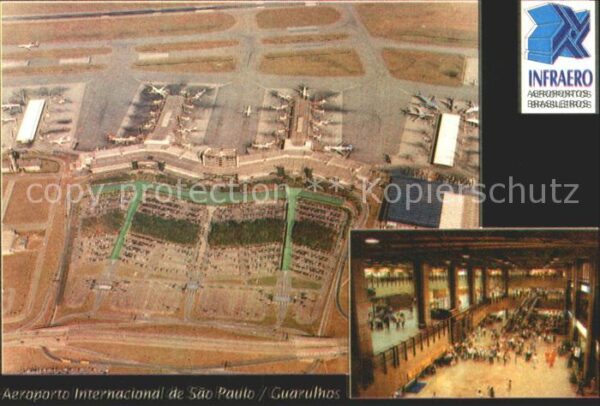 Flughafen Airport Aeroporto Aeroporto International de Sao Paulo Gu