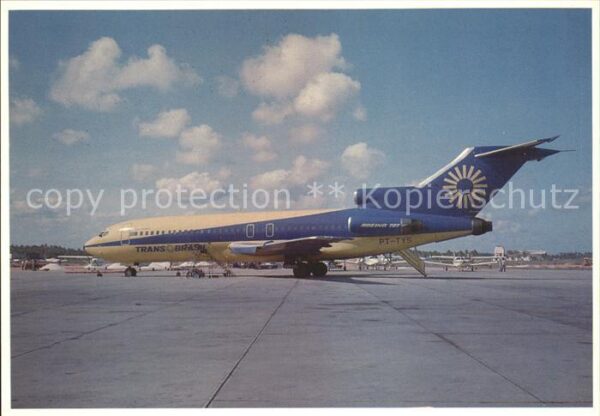 Flugzeuge Zivil Trans-Brasil Boeing 727-100-27C PT-TYS
