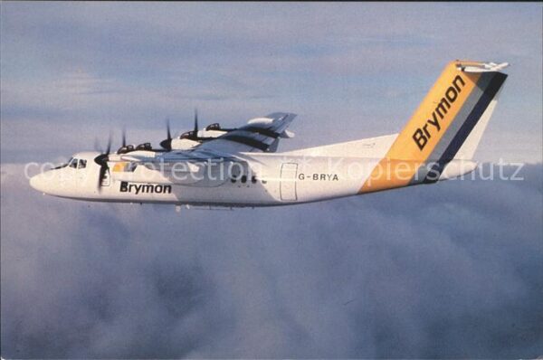 Flugzeuge Zivil Brymon Airways DHC-7 110 G-BRYA c/n 62