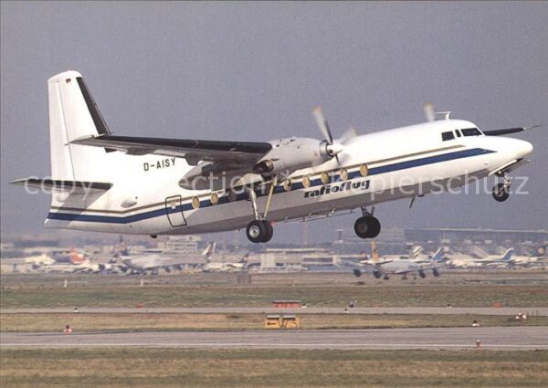 Flugzeuge Zivil Ratioflug Fokker F27 Mk.600 D-AISY c/n