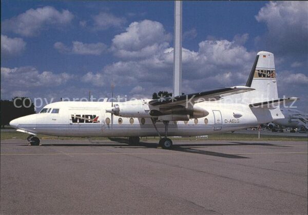 Flugzeuge Zivil WDL Fokker F27-400 D-AELG c/n 10338