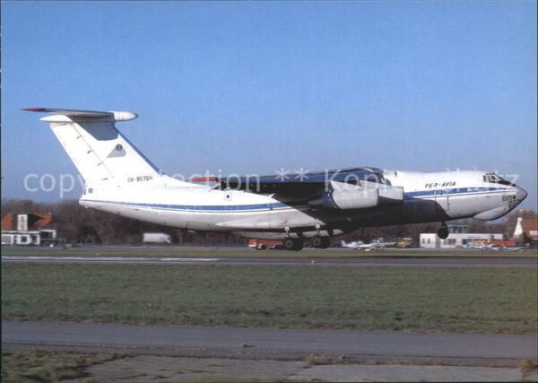 Flugzeuge Zivil YER-AVIA Ilyushin 76M EK-86724 c/n 0734
