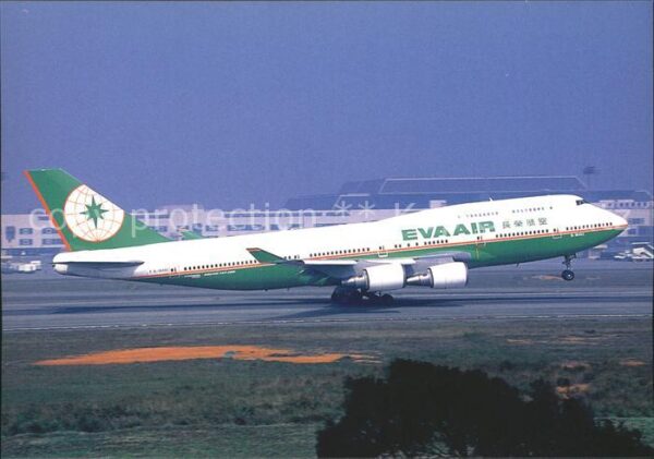 Flugzeuge Zivil Eva Air Boeing 747-45E B-16402 27063/94