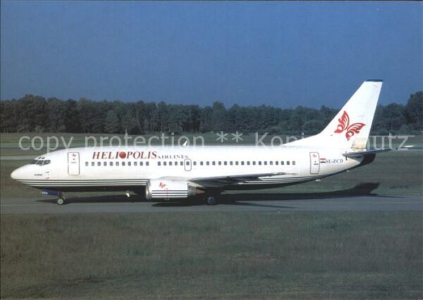 Flugzeuge Zivil Heliopolis Airlines B-737-3Q8 SU-ZCD c/