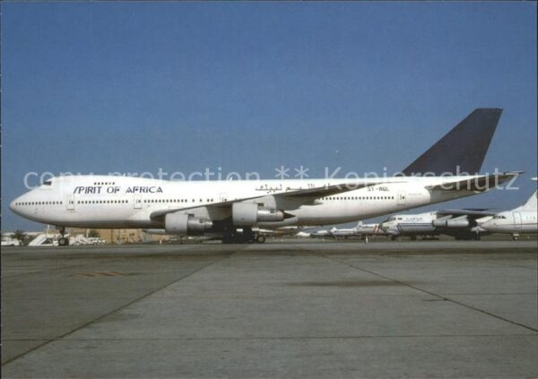 Flugzeuge Zivil Spirit of Africa Airlines B-747-246B ST