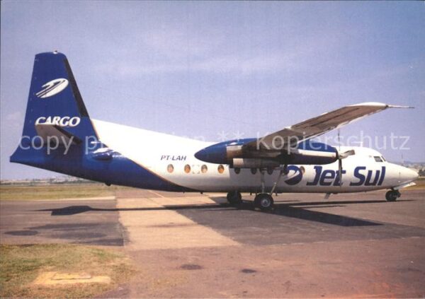 Flugzeuge Zivil Jet Sul Cargo Fokker F-27/600 10178 PT-
