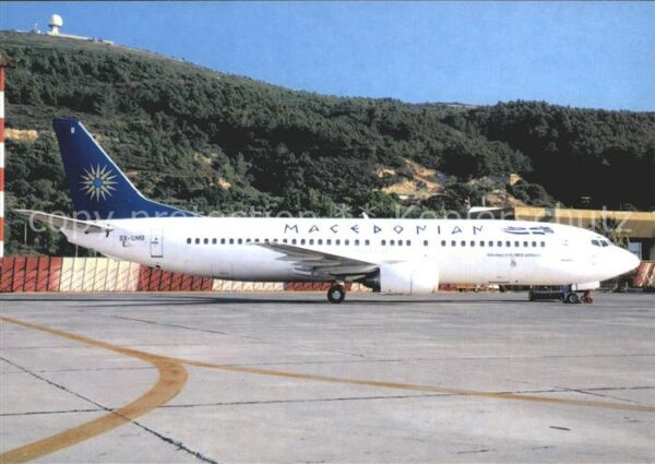 Flugzeuge Zivil Macedonian B737-46J SX-BMB