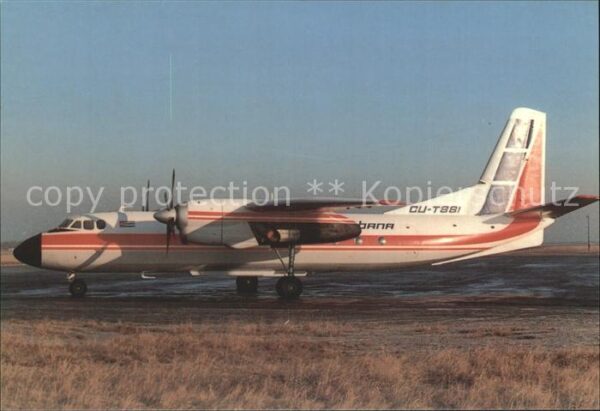 Flugzeuge Zivil Cubana Antonov AN-24