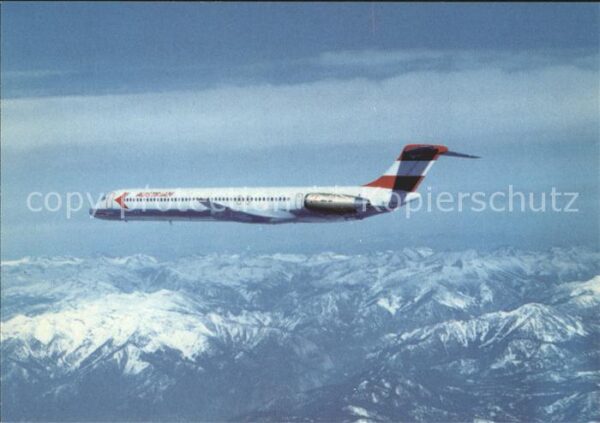 Flugzeuge Zivil Austrian Airlines McDonnell Douglas MD-