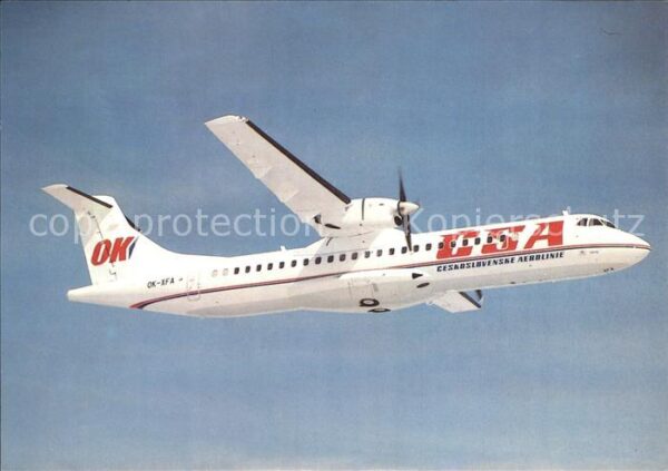 Flugzeuge Zivil CSA Czechoslovak Airlines ATR72