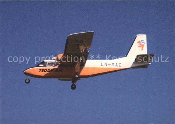 Flugzeuge Zivil Teddy Air A/S BN 2A-21 Islander LN-MAC