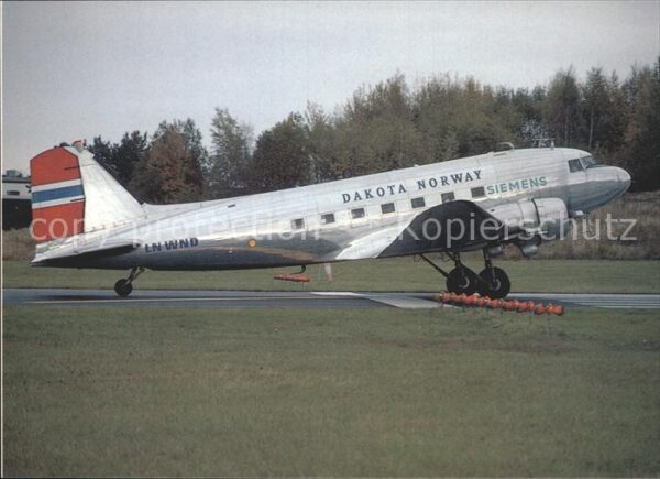 Flugzeuge Zivil Dakota Norway DC3C LN-WND c/n 11750