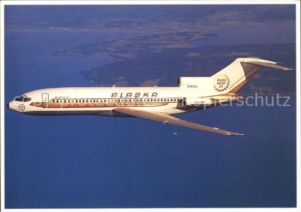 Flugzeuge Zivil Alaska Airlines Golden Nugget Jets Boei