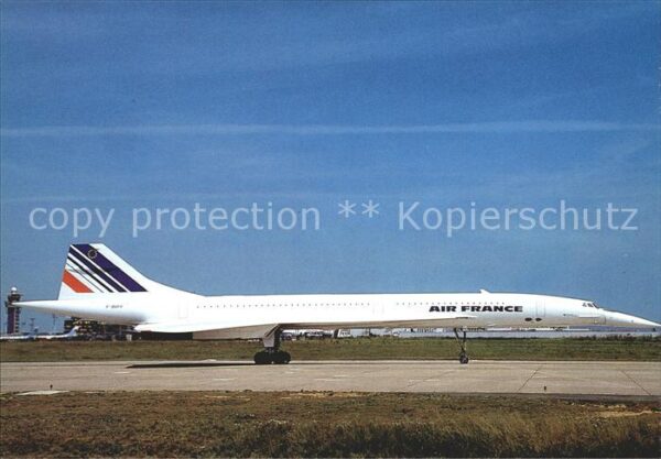 Flugzeuge Zivil Air France Concorde F-BVFF