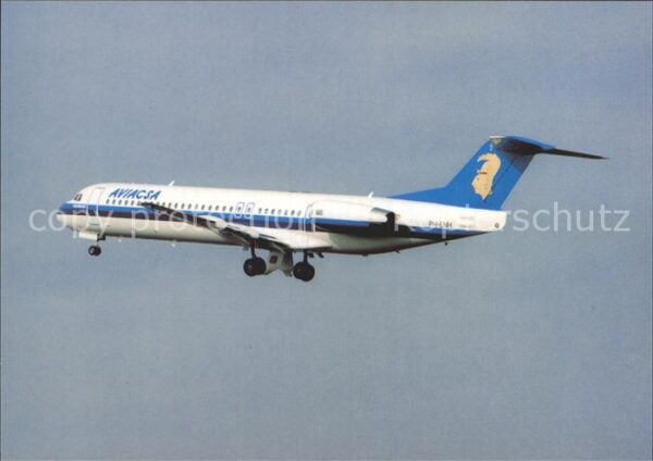 Flugzeuge Zivil Aviacsa Fokker 100 PH-LNH