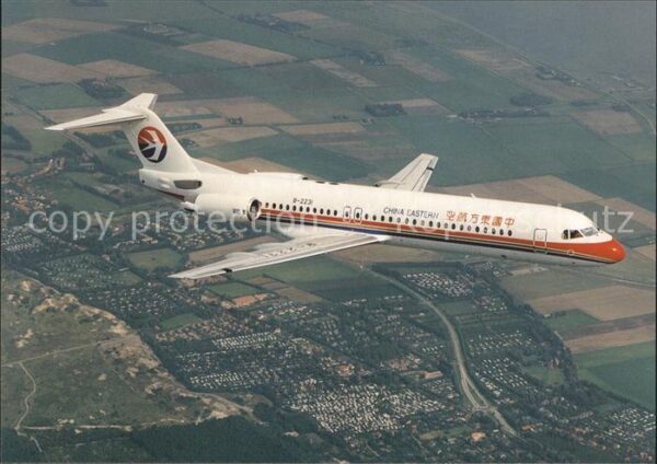 Flugzeuge Zivil China Eastern Airlines Fokker 100 B-223