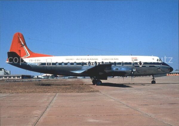 Flugzeuge Zivil South African Airways Vickers Visocunt