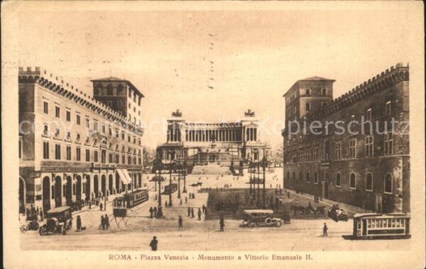 Roma Rom Piazza Venezia Monumento Vittorio Emanu