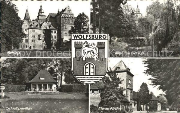 Wolfsburg Schloss Allerpartie Schlosspavillon Mar