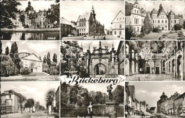Bueckeburg Schloss Rathaus Mausoleum Schlosstor Fe