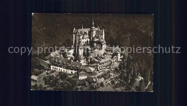 Lauenstein Oberfranken Burg Lauenstein Fliegeraufnahme