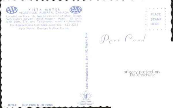 Alberta  Vista Motel – Bild 2