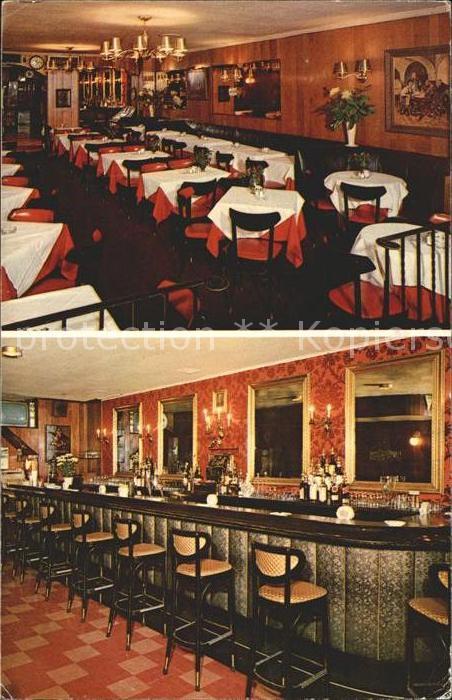 New York City Cafe Hindenurg Gastraum Bar