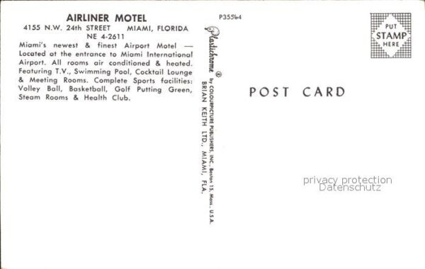 Miami Florida Airliner Motel – Bild 2