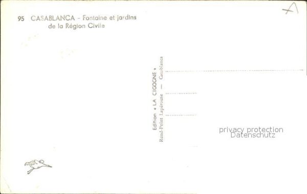 Casablanca Fontaine et jardins de la Region Civile – Bild 2