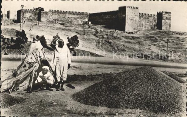 Kasbah-Tadla Marchands de grains et Casbah