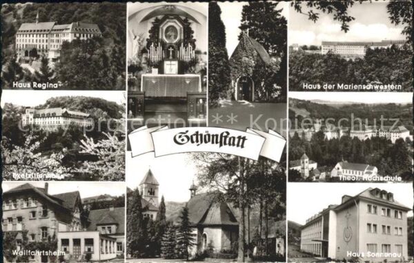 Schoenstatt Vallendar Haus Regina Kirche Inneres Exerzitienha